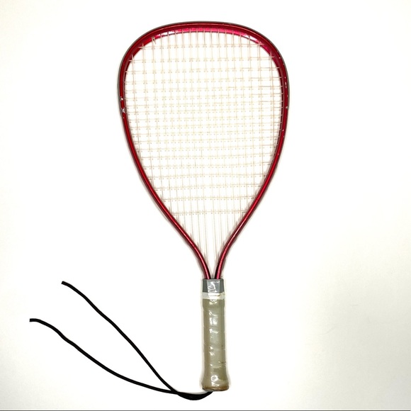 Other | Vintage Red Gray Tennis Racket Good Condition | Poshmark